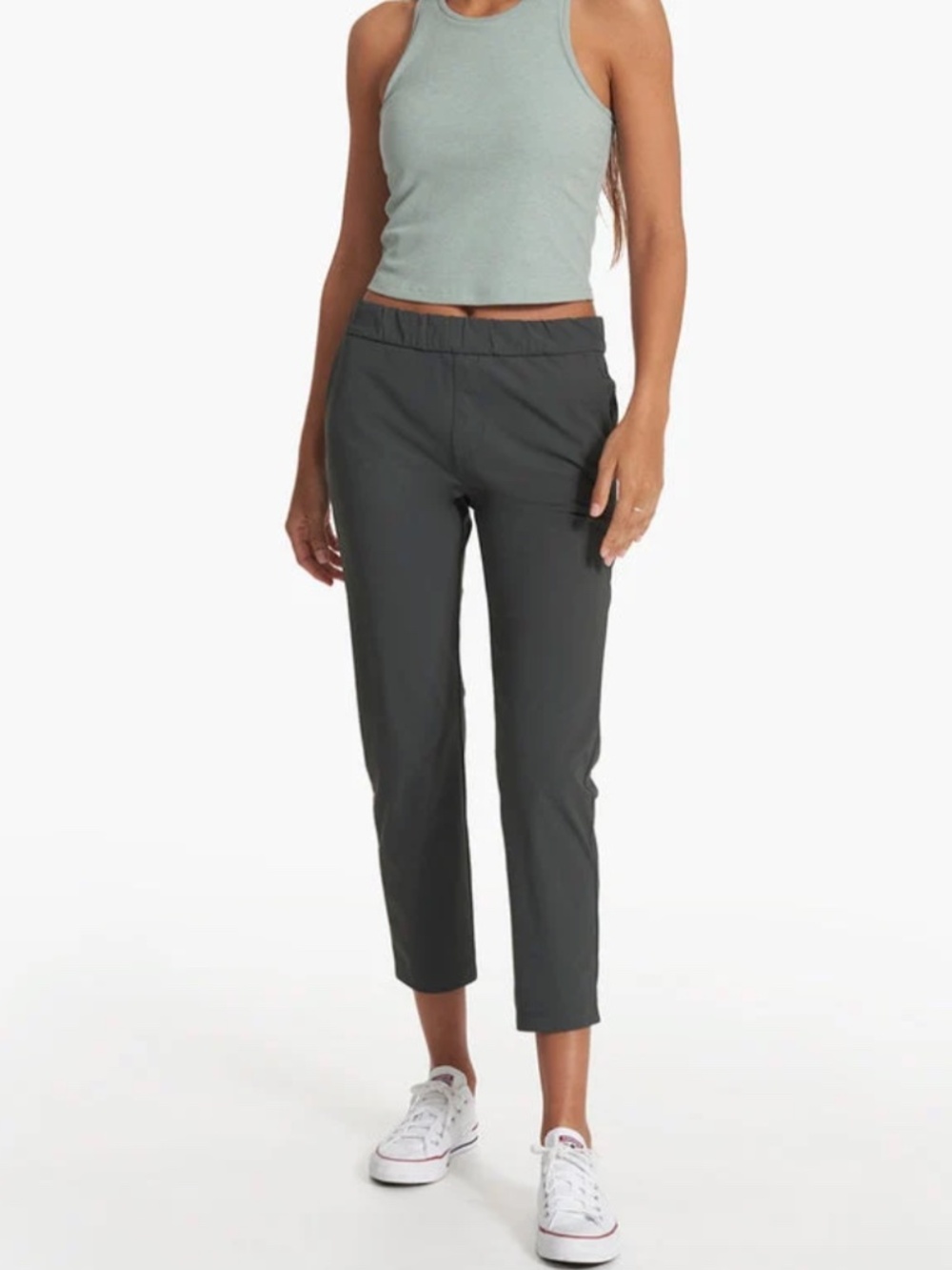 Vuori Miles Ankle Pant - Blue Heron color XS